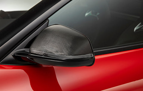 Genuine Toyota Carbon Fiber Mirror Caps 08403-14000/08403-14010 - Toyota Customs