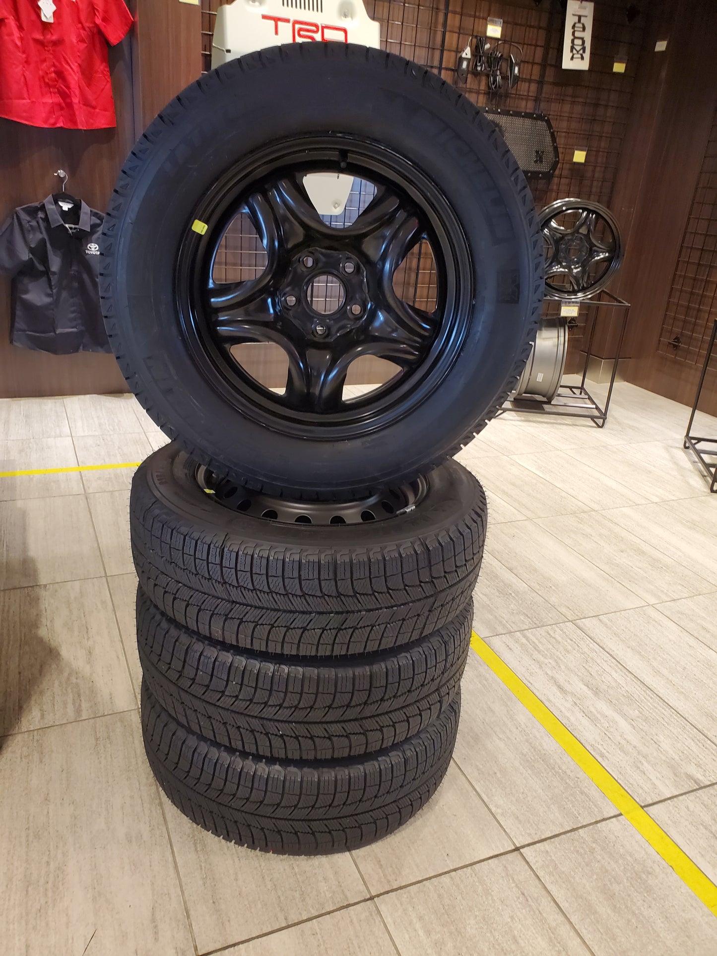Winter 17" Steel Wheel and Tire Package - RAV4 - Toyota Customs