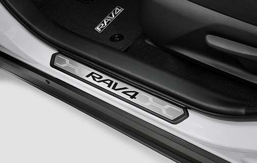 Genuine Toyota Door Sill protectors PK382-42K01-P1 - Toyota Customs