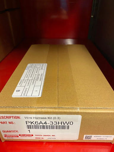 Genuine Toyota Wire Harness PK6A4-33HW0