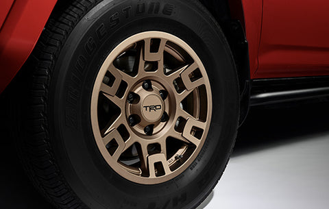 Genuine TRD Wheels - Black, Gray, Gunmetal or Bronze