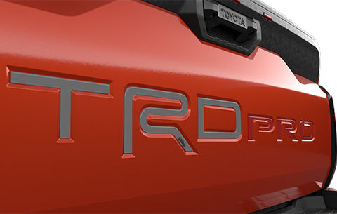 2022+ Tundra Genuine Toyota TRD Pro Tailgate Insert PT948-34221-01 PT948-34221-02