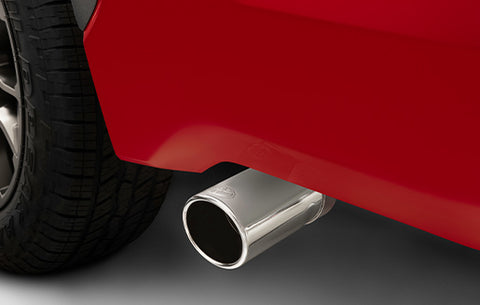 2022+ Tundra Genuine Toyota Exhaust Tip black/chrome