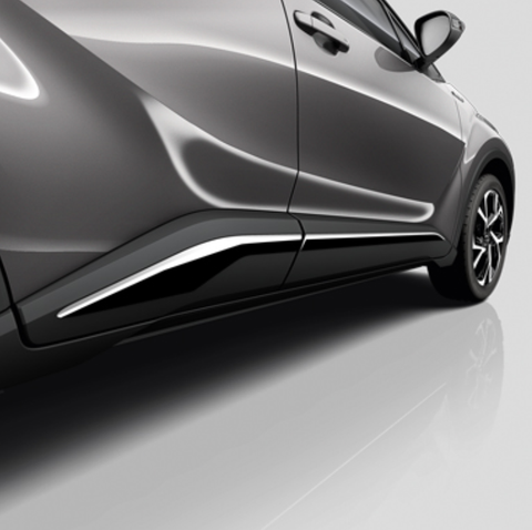 Genuine Toyota Chrome Side Sills 18-21 C-HR PW156-10000-24 - Toyota Customs