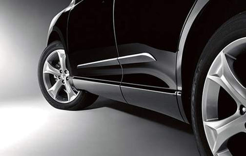 Genuine Toyota Chrome Lower Door Accents pt738-0t090 - Toyota Customs