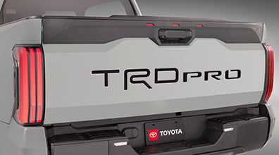 2022+ Tundra Genuine Toyota TRD Pro Tailgate Insert PT948-34221-01 PT948-34221-02