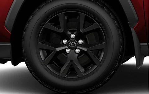 Genuine Toyota 17" Alloy Wheel Black, Gunmetal & Silver