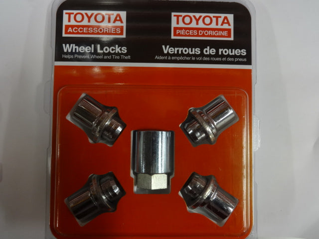 Toyota wheel deals lock set