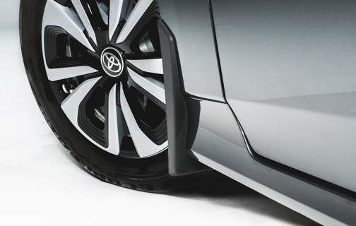 Genuine Toyota Front Mud Guards PU060-47116-F1 - Toyota Customs