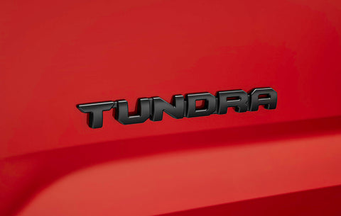 2022+ Tundra Genuine Toyota Blackout Badges PT948-34223-02 PT948-34222-02