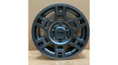 Genuine TRD Gunmetal 17" Alloy Wheel PTR20-35110-G4 - Toyota Customs